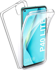 Schutzhülle Huawei P40 Lite Silikon Crystal 360 Grad Stoßdämpfend