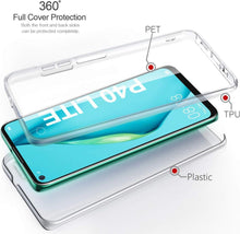 Huawei P40 Lite 360 Grad Silikon Crystal Handyhülle