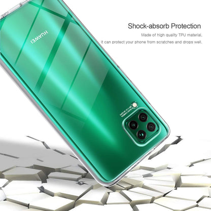 Huawei P40 Lite Silikon Crystal Full Schutzhülle 360 Grad Cover