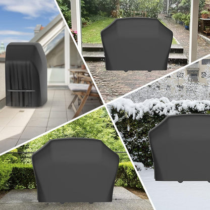 Grillabdeckung Gasgrill 210D Oxford Wetterfest UV-beständige BBQ Cover