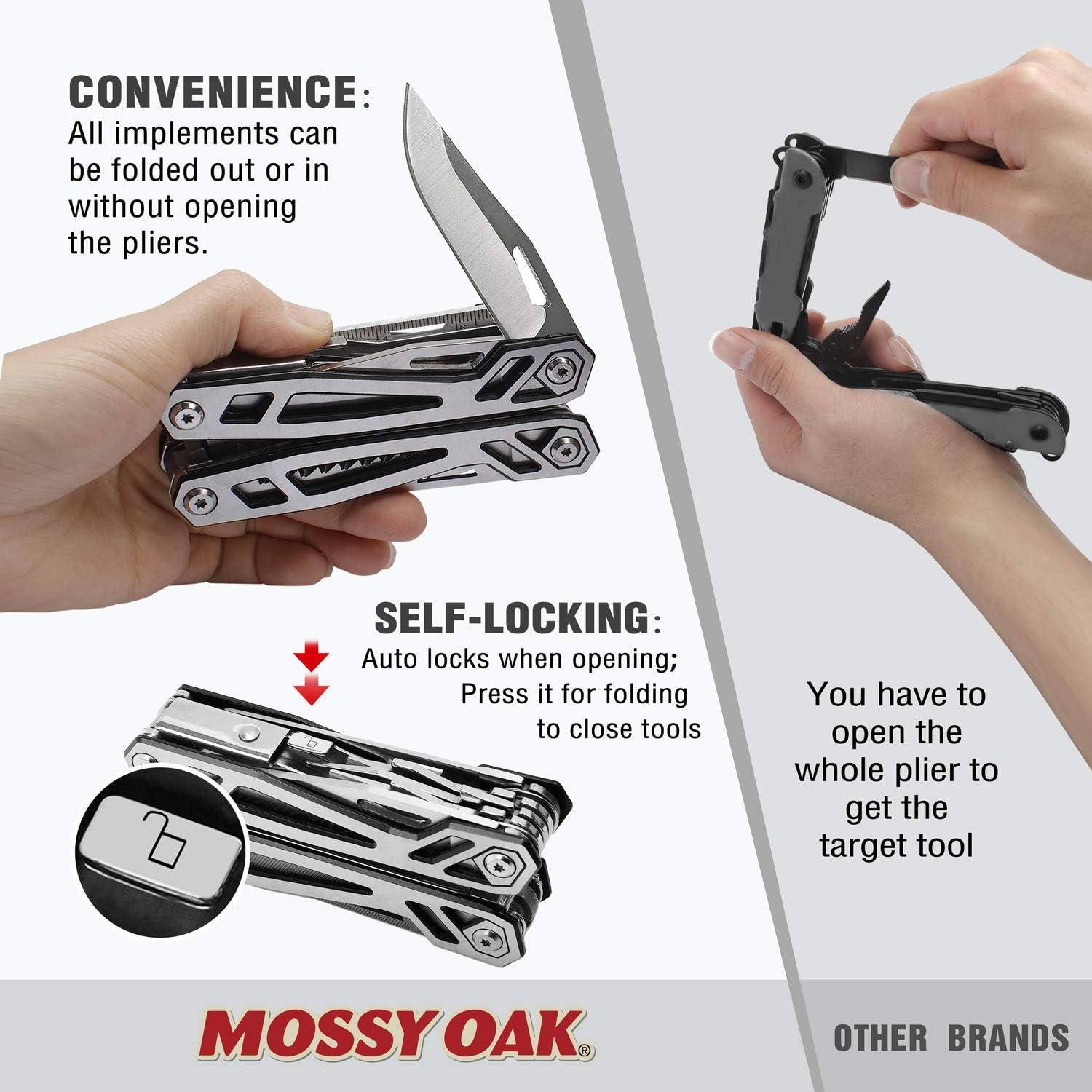 Multifunktionszange 21-in-1 Multi-Tool mit Zange Klappmesser und