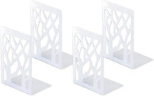 Buchstütze Book Holder Metall Bücher CD DVD Regal Bücherregal 2 Paar