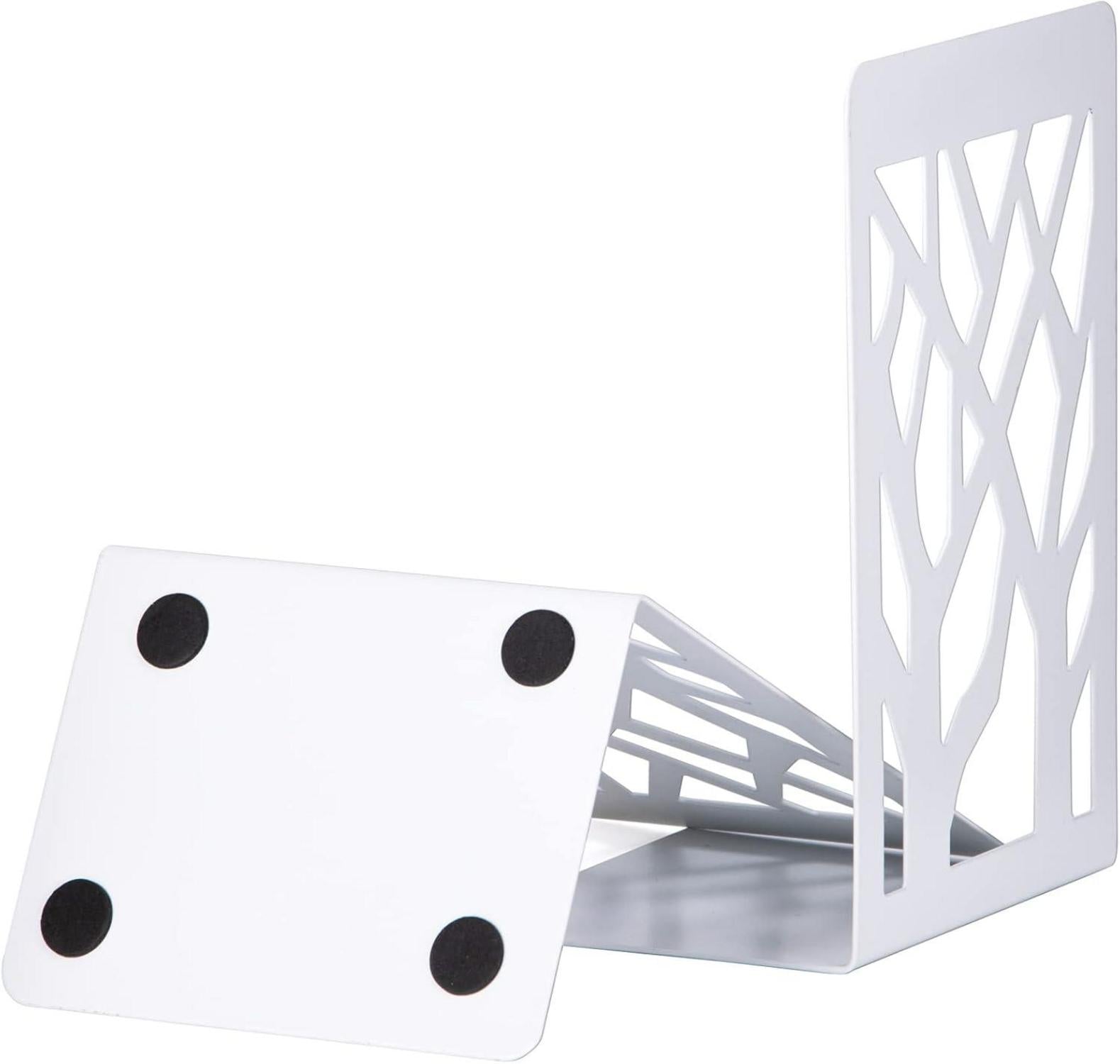 Metallische Buchstützen für Bücher Regal CD DVD, Anti-Rutsch