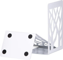 Metallische Buchstützen für Bücher Regal CD DVD, Anti-Rutsch