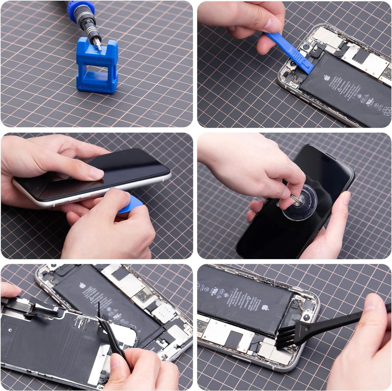 140-teiliges Feinmechaniker Schraubendreher Set magnetisch Mini Werkzeug