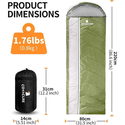 Ultraleichter Schlafsack für Erwachsene & Kinder 4