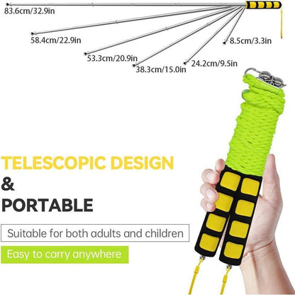 Riesenseifenblasen Set aus Edelstahl für Kinder, Outdoor