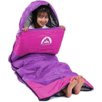 Schlafsack 3-4 Jahreszeiten warm/kühl Wetter - leicht, für
