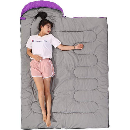 Schlafsack 3-4 Jahreszeiten warm/kühl Wetter - leicht, für