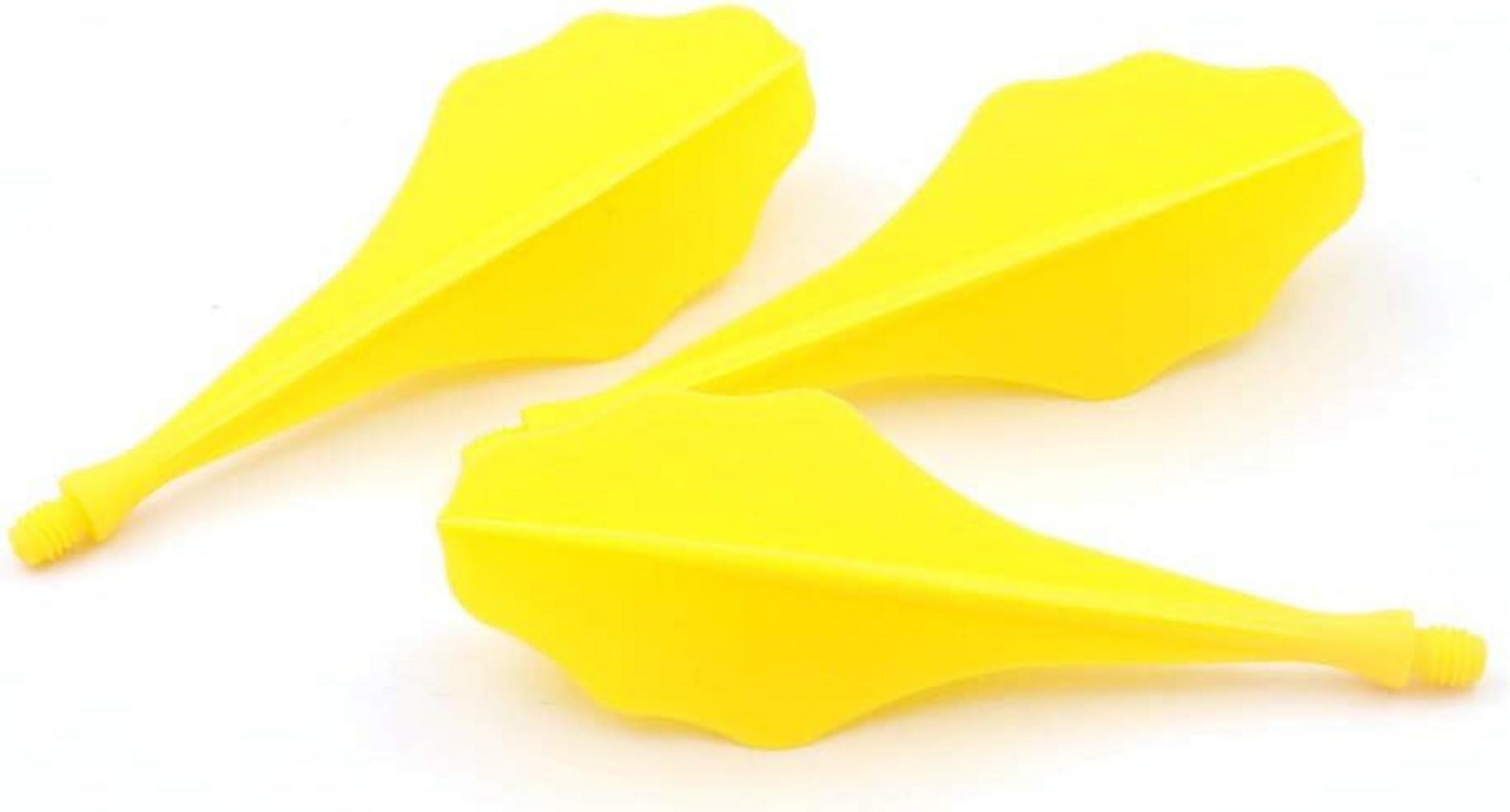CUESOUL TRAJ AK8 Gelbe integrierte Dartflüge 3er-Set Welle-Design