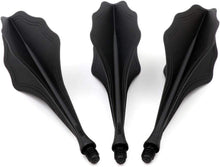 Dartflüge Traj AK8 Schwarze Welle 3er-Set Ergonomisches