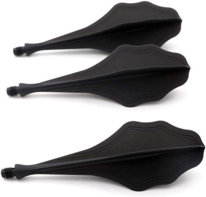 CUESOUL TRAJ AK8 Neue integrierte Dartflüge Schwarz 3er-Set