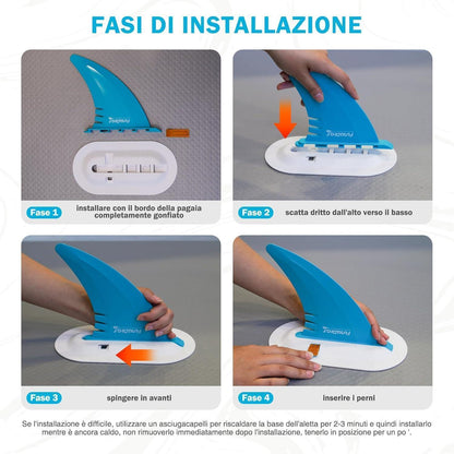 Aufblasbares SUP Paddle Board Set | Verstellbares