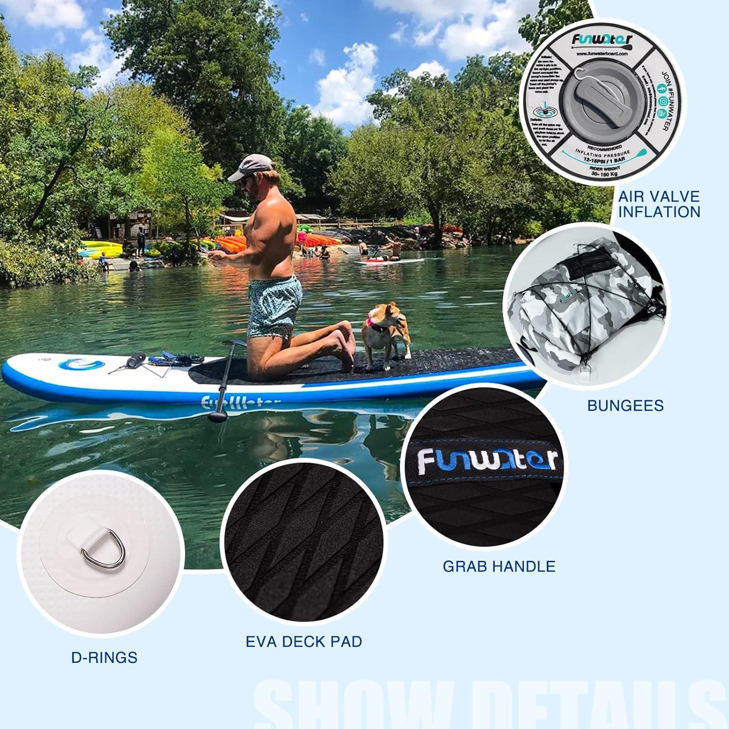 Aufblasbares Stand Up Paddling Board Sup Paddle Board mit Zubehör
