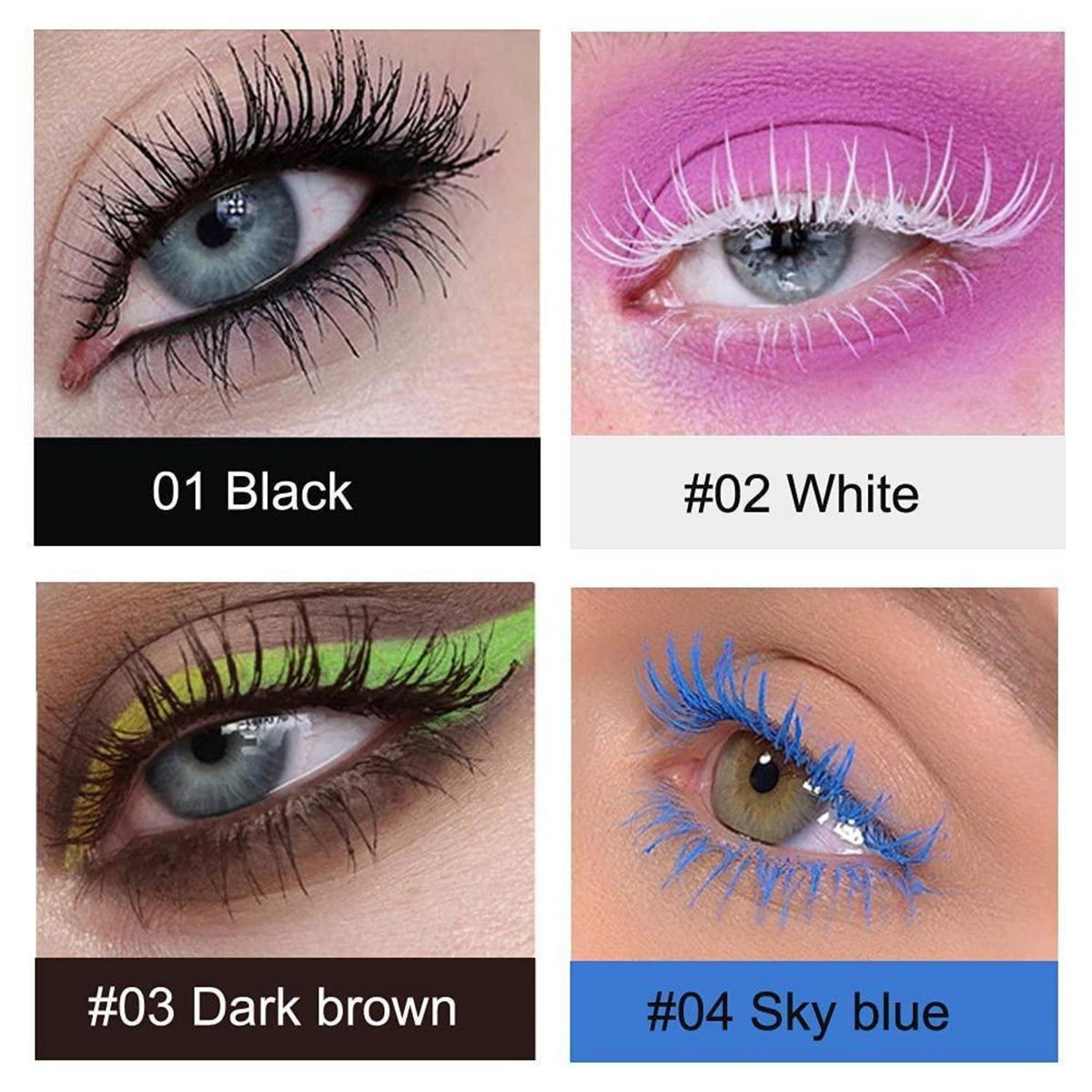 4D Mascara Blue – Lange, Dichte & Wasserfeste Wimpern