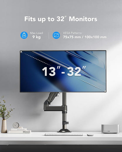 Monitor Halterung 13-32 Zoll LCD LED Bildschirm Gasdruckfeder 360° Drehbar