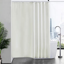 Furlinic Duschvorhang Überlänge Antibakteriell 200x200cm Beige