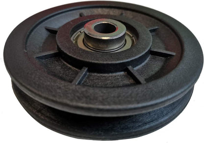 90mm Nylon Umlenkrolle 2er Set für Fitnessgeräte & Garagentor
