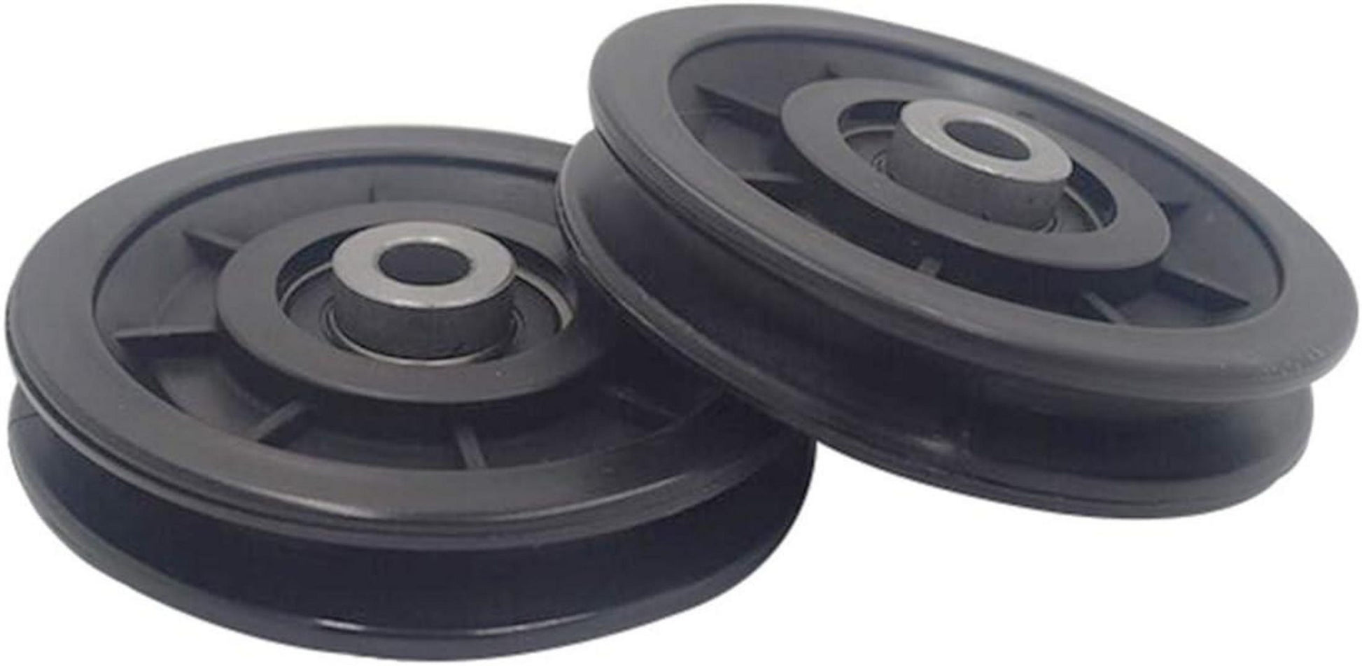 2x LFJ 90mm Nylon Umlenkrolle Fitnessgeräte Ersatzteil