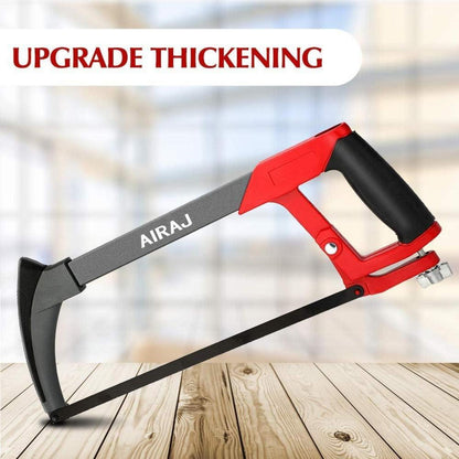 AIRAJ 300mm Metallsäge | 10 Sägeblatt | Bügelsäge für Metall