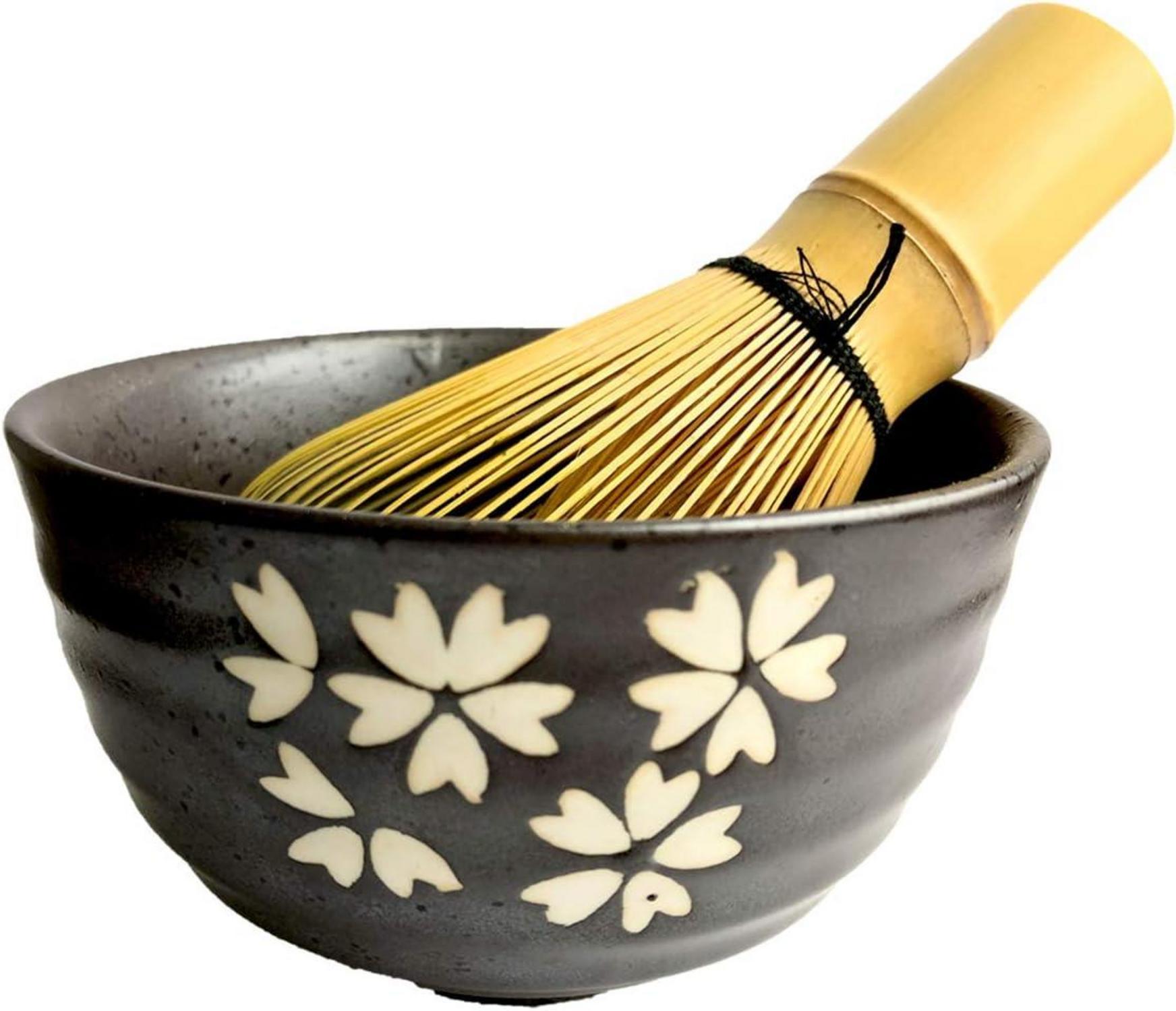 Japanisches Matcha Teeservice Bambusschaufel Set