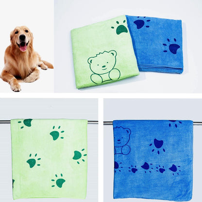 2er Pack Hundehandtuch, 140x70cm, Microfiber, Schnelltrocknend, Weich