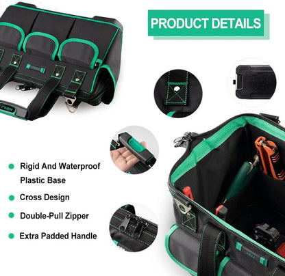 Elektriker Werkzeugtasche 40x23x28CM Schultergurt Volumen