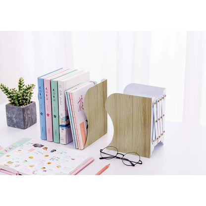 Qualsen Verstellbare Metall Buchstütze für Bücherregal