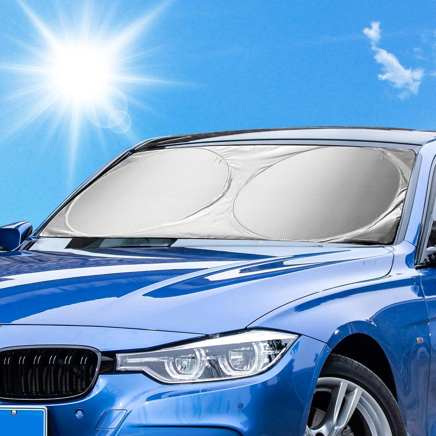 Auto Sonnenschutz für Frontscheibe, UV-Schutz Windschutzscheiben