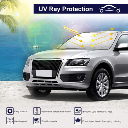 Auto Sonnenschutz Frontscheibe Sommer UV-Schutz Abdeckung