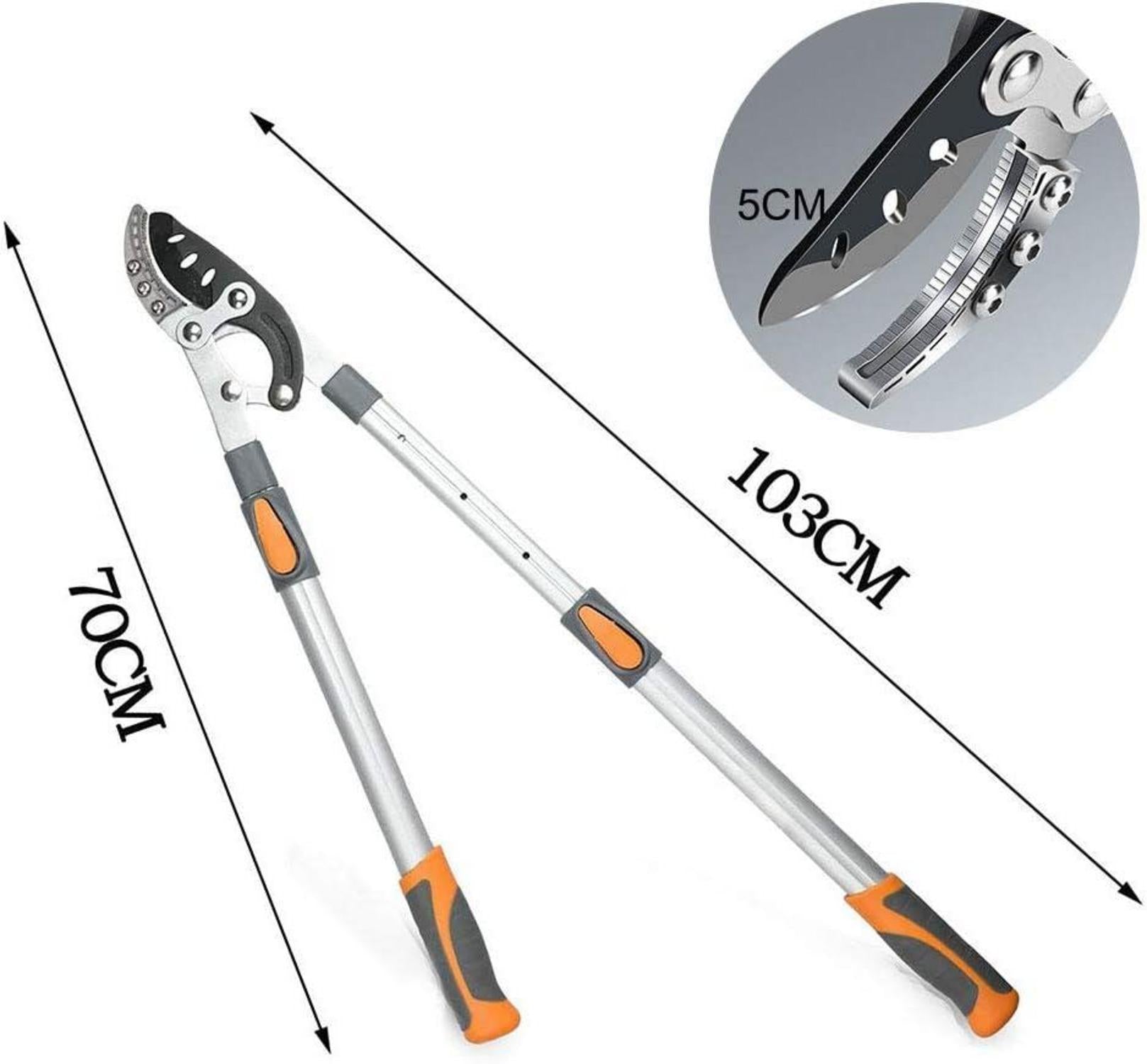 AIRAJ Teleskop-Astschere SK-5-Kohlenstoffstahl Ergonomisch