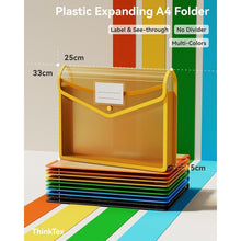 ThinkTex A4 Kunststoff Aktenordner 6cm Erweiterung Organizer