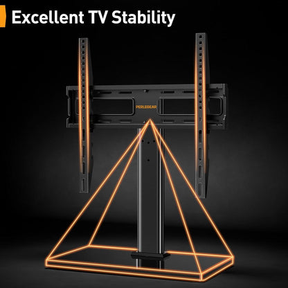 TV Standfuß Schwenkbar Höhenverstellbar 32-60 Zoll VESA 400x400mm Bis 40kg