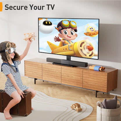 TV Standfuß Schwenkbar Höhenverstellbar 32-60 Zoll 40kg VESA 400x400mm