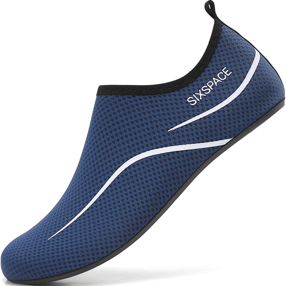 Badeschuhe Wasserschuhe Schnell Trocknend Dunkelblau