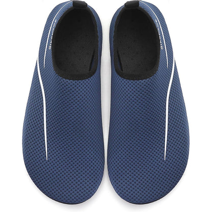 Badeschuhe Wasserschuhe Schnell Trocknend Dunkelblau