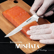 Filetiermesser 15 cm – Scharfes Ausbeinmesser für Fisch & Fleisch
