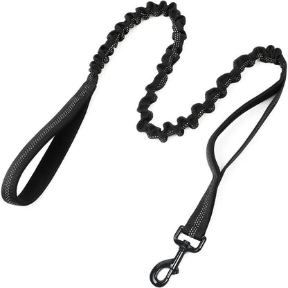 Bungee Hundeleine mit Reflektierenden