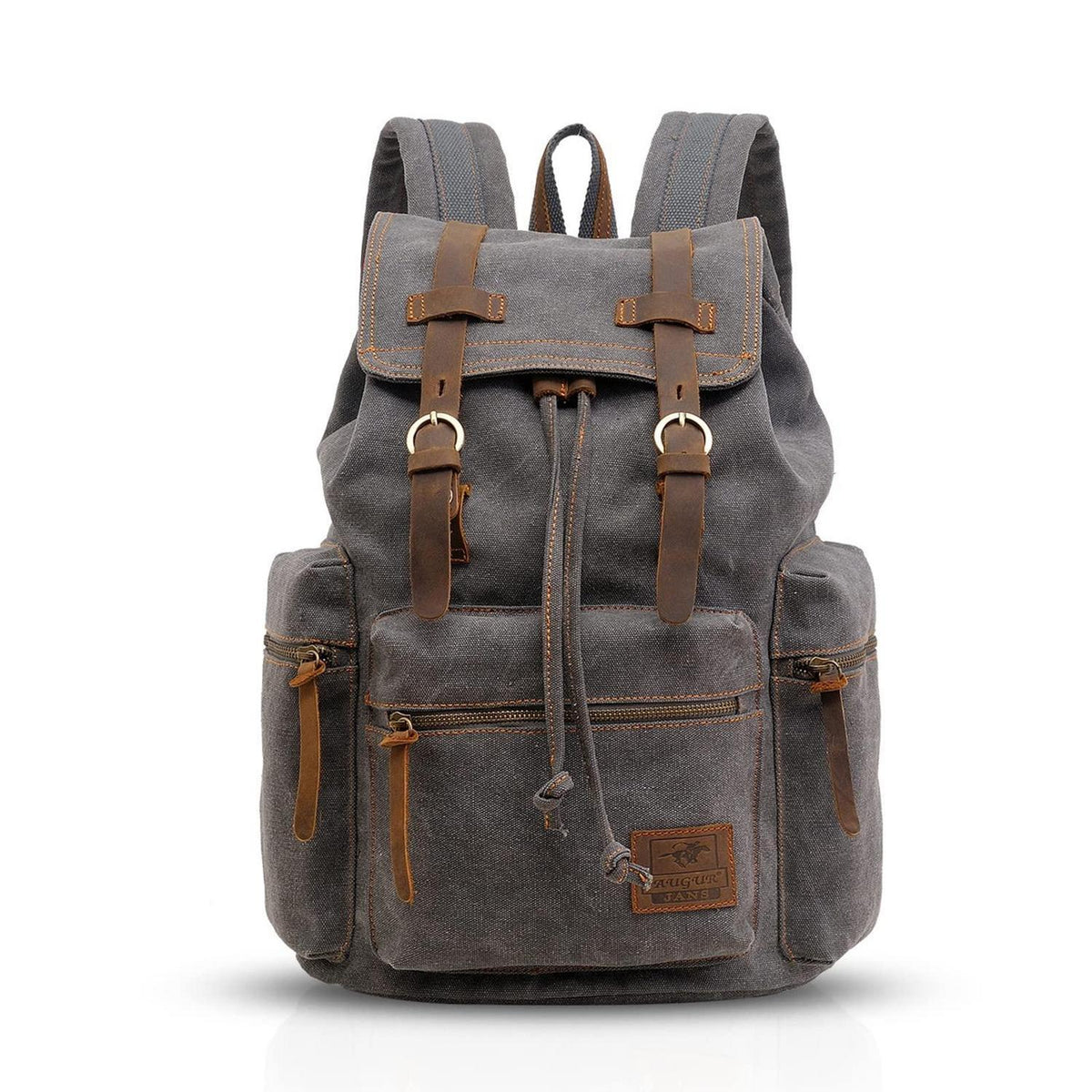 Vintage Canvas Rucksack – Daypack für Laptop, Schule & Reisen
