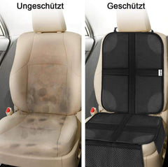 Ezilif Kindersitzunterlage 2 Stück ISOFIX Autositzschoner Schwarz