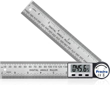 Digitaler Winkelmesser mit Hold-Funktion 200mm - Edelstahl-Lineal