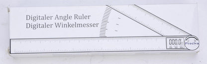 Digitaler Winkelmesser Preciva 400mm Edelstahl Winkelschmiege Holzarbeiten