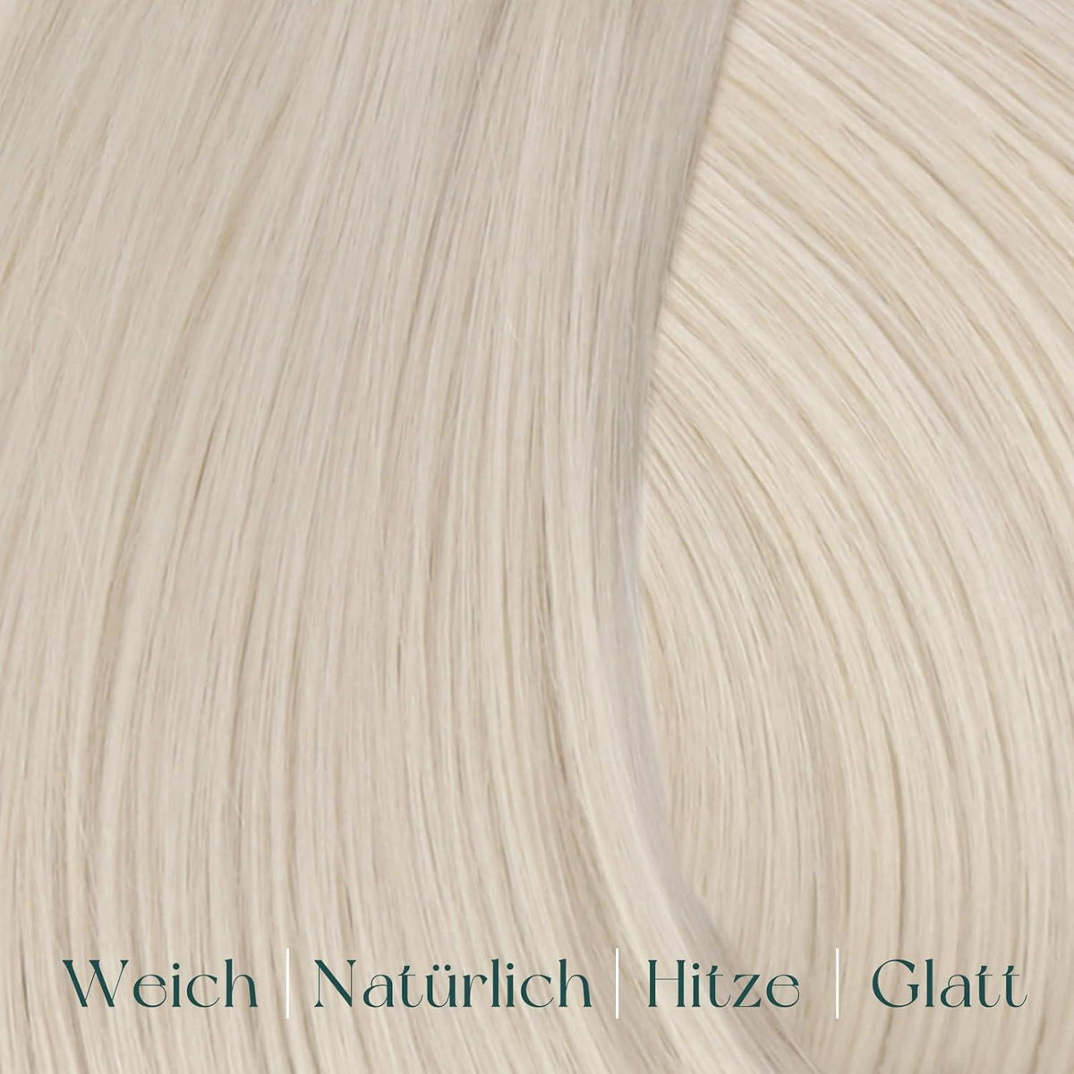 Blond Echthaar Clip-in Extensions – Remy Menschenhaar 40cm
