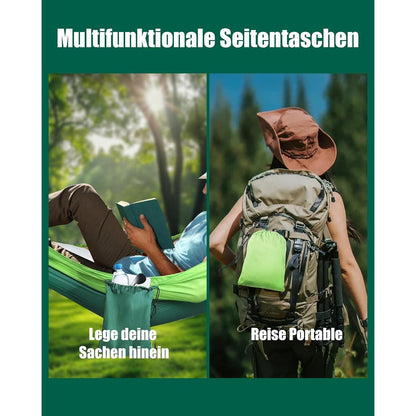 Mehrpersonen Hängematte 230x150 cm Belastbarkeit bis 300 kg