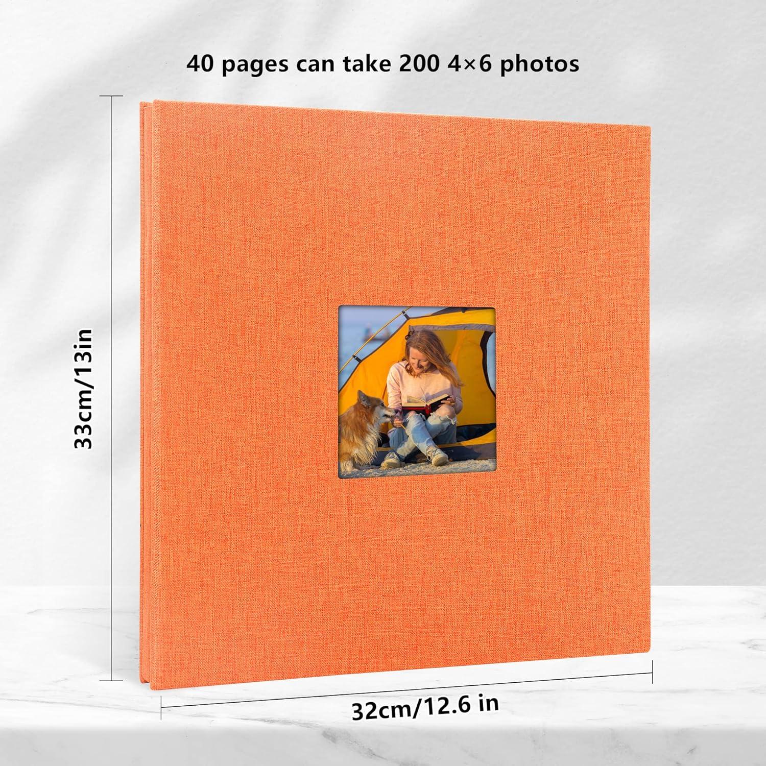 Fotoalbum Selbstklebendes Leinen Großes Hochzeitsgeschenk