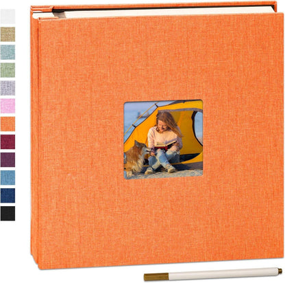 DIY Fotoalbum 10x15 Selbstklebendes Leinen Großes Album 40 Seiten mit
