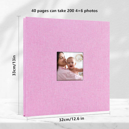 Selbstklebendes Fotoalbum zum Selbstgestalten 10x15 cm mit