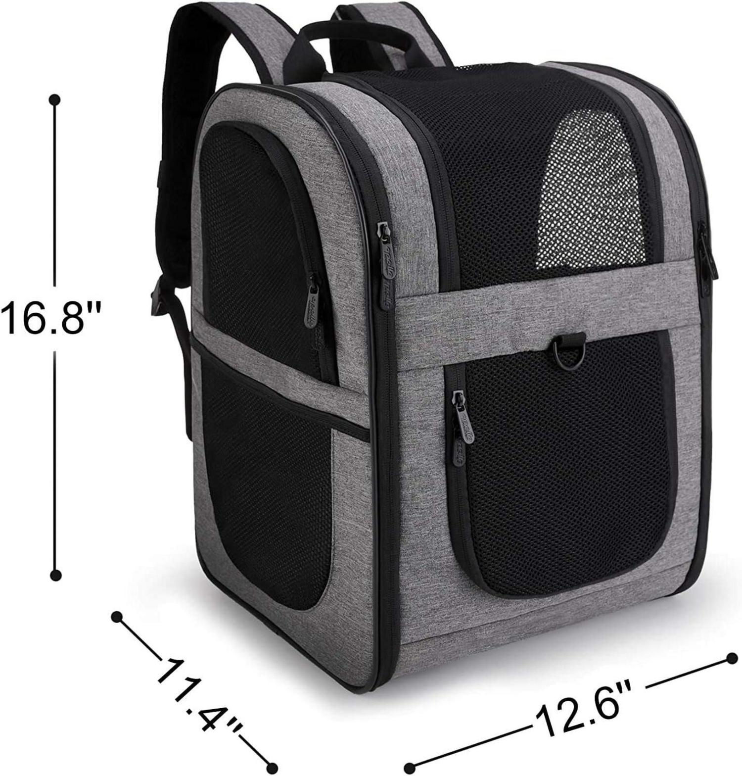 Haustier Rucksack Tragetasche 2-12kg Hunde Katzen faltbar