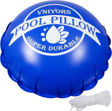 Poolkissen Winter 120x120cm Aufblasbar XXL Luftpolster Rund 366