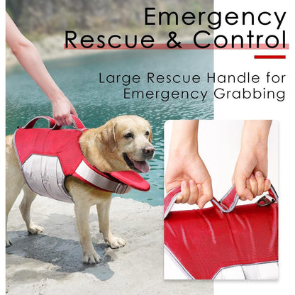 Hund Schwimmweste Rettungsweste Reflektierendes Lifesaver